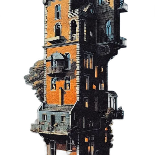 building, furniture, dress, robot transparent PNG cut-out