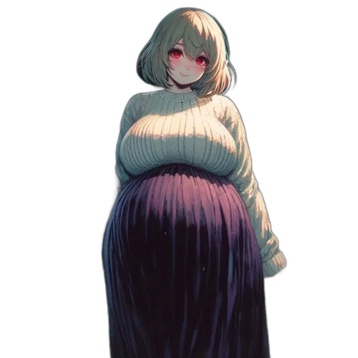 dress, creature, jacket, hat transparent PNG cut-out