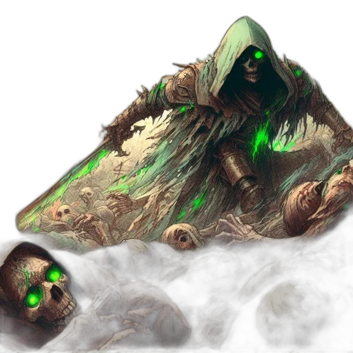 creature, mask, face, concept art transparent PNG cut-out