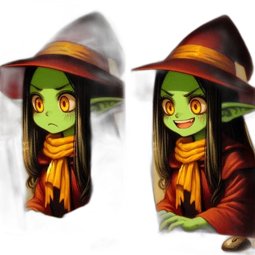 hat, mask, staff, concept art transparent PNG cut-out