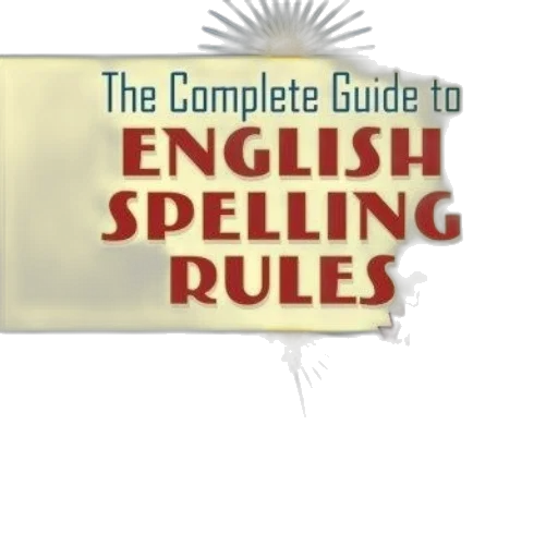 complete, guide, english, spelling transparent PNG cut-out