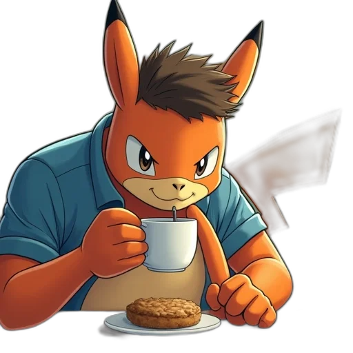 food, pixel art, cartoon, concept art transparent PNG cut-out