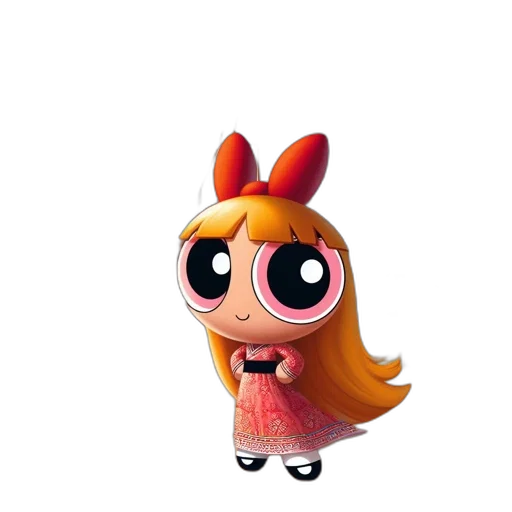 animal, dress, staff, creature transparent PNG cut-out