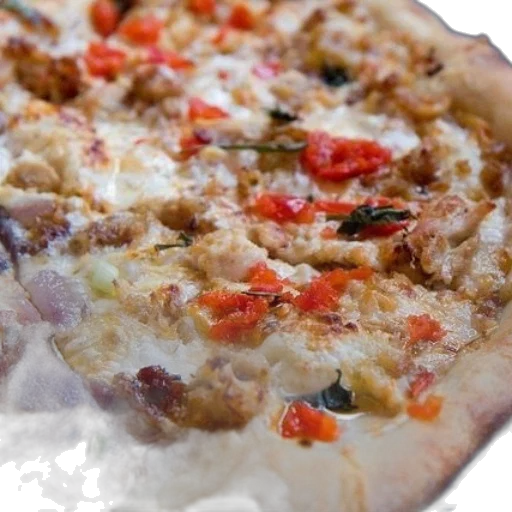 food, 3d render, close-up, pizza transparent PNG cut-out