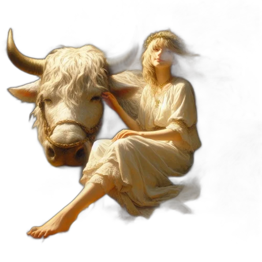 animal, photorealistic, oil painting, concept art transparent PNG cut-out