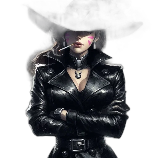 jacket, hat, mask, weapon transparent PNG cut-out