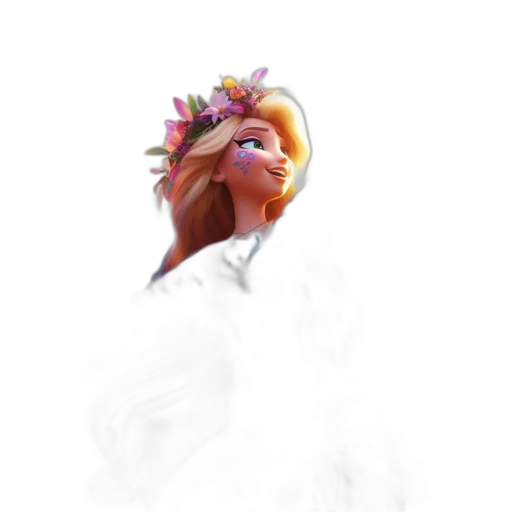 crown, staff, dragon, dress transparent PNG cut-out