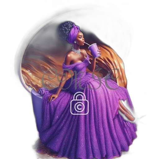 dress, crown, jewelry, concept art transparent PNG cut-out