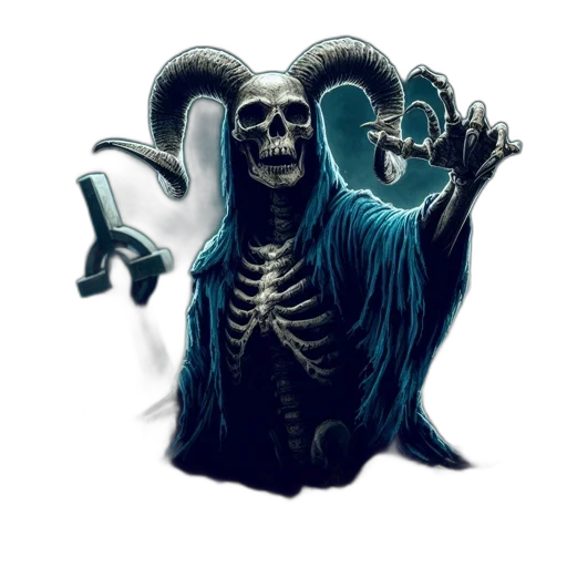 creature, staff, dragon, mask transparent PNG cut-out