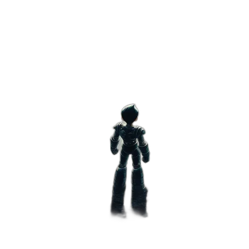 robot, staff, creature, weapon transparent PNG cut-out