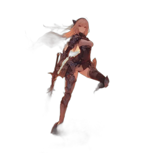 creature, robot, staff, weapon transparent PNG cut-out