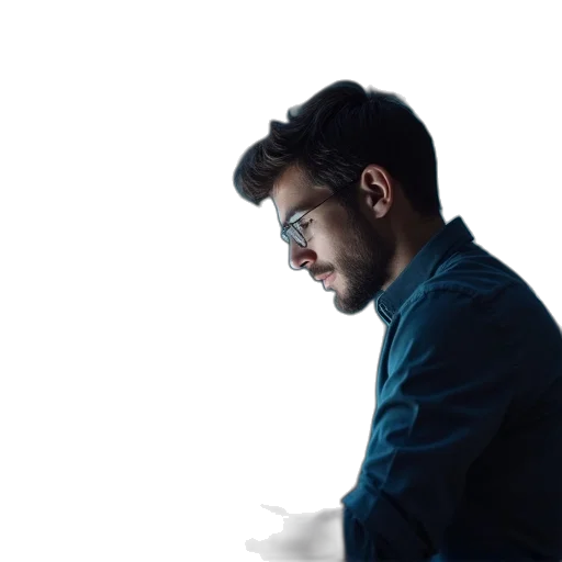 jacket, face, staff, dragon transparent PNG cut-out