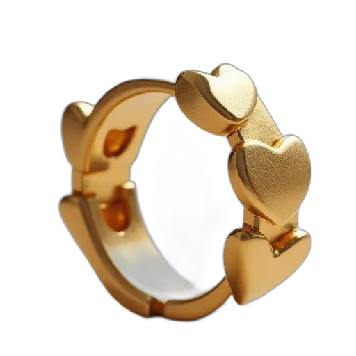 jewelry, crown, 3d render, golden transparent PNG cut-out