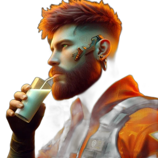 face, staff, concept art, fantasy art transparent PNG cut-out