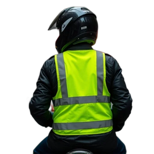 jacket, staff, robot, cyberpunk transparent PNG cut-out