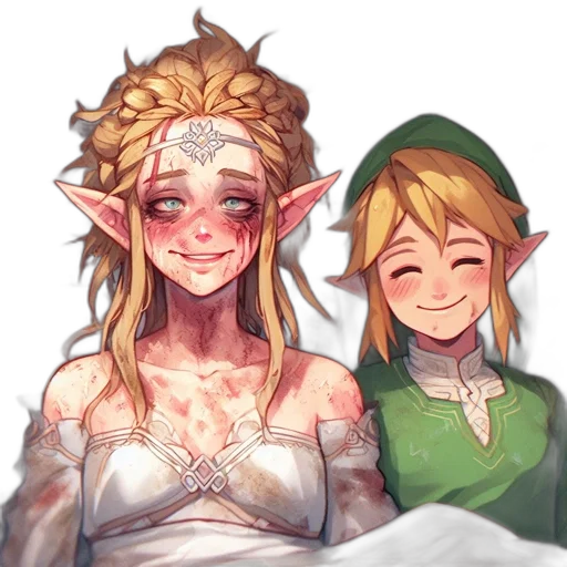 crown, mask, watercolor, pixel art transparent PNG cut-out