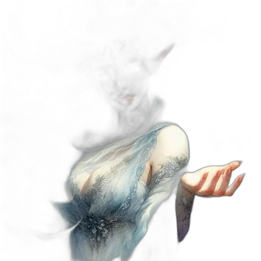dragon, mask, creature, staff transparent PNG cut-out
