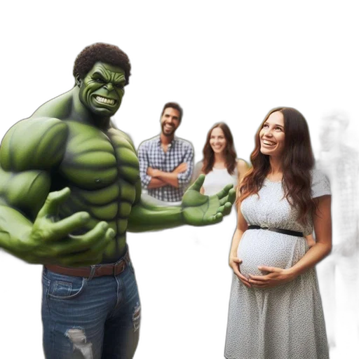 3d render, photorealistic, concept art, comic book art transparent PNG cut-out