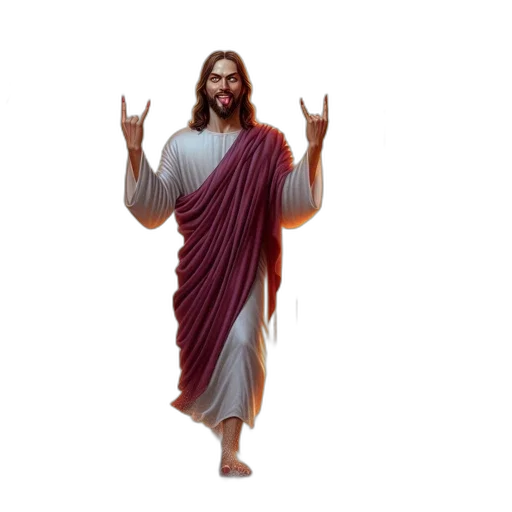 animal, weapon, 3d render, vaporwave transparent PNG cut-out