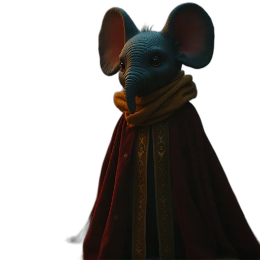 mask, staff, animal, jacket transparent PNG cut-out