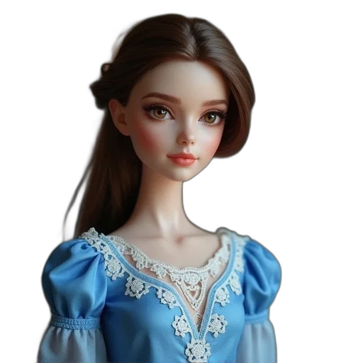 dress, jewelry, crown, 3d render transparent PNG cut-out