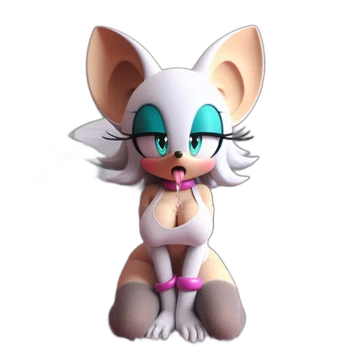 animal, staff, creature, 3d render transparent PNG cut-out