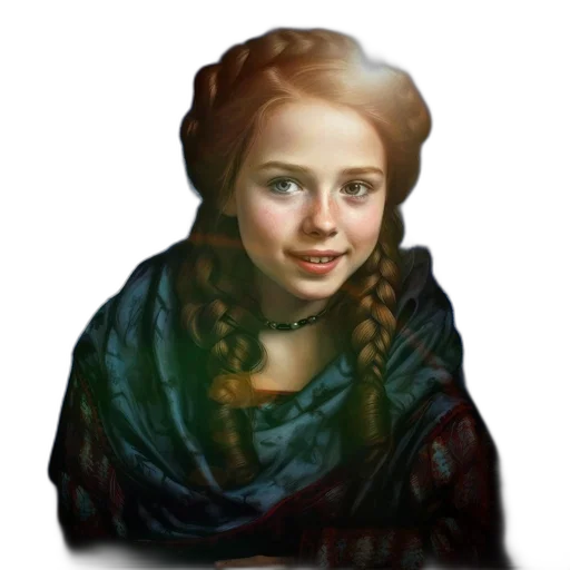 face, crown, dress, jewelry transparent PNG cut-out