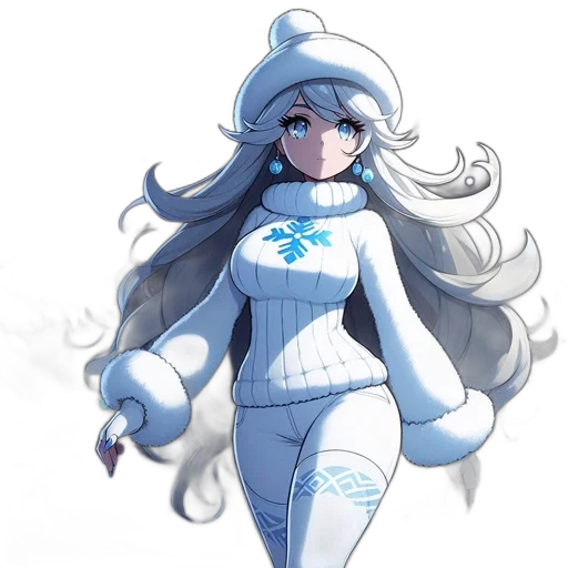 staff, dress, robot, pixel art transparent PNG cut-out