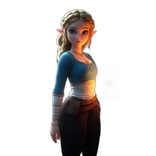 dress, staff, jacket, concept art transparent PNG cut-out