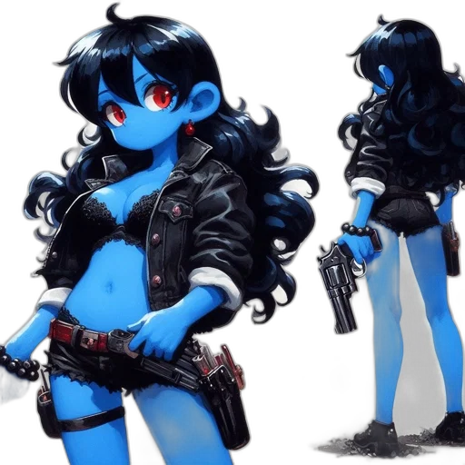 concept art, fantasy art, comic book art, anime transparent PNG cut-out
