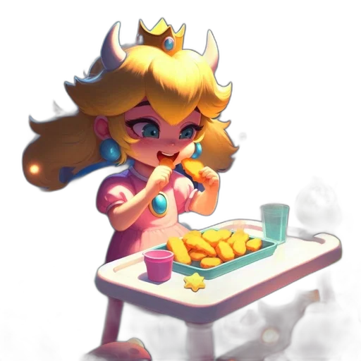 food, crown, staff, concept art transparent PNG cut-out