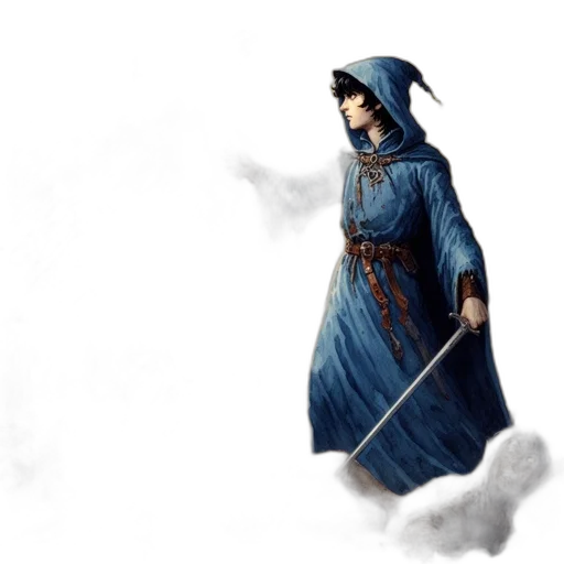 sword, staff, dress, weapon transparent PNG cut-out