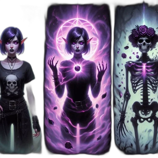 concept art, comic book art, fantasy art, dark transparent PNG cut-out