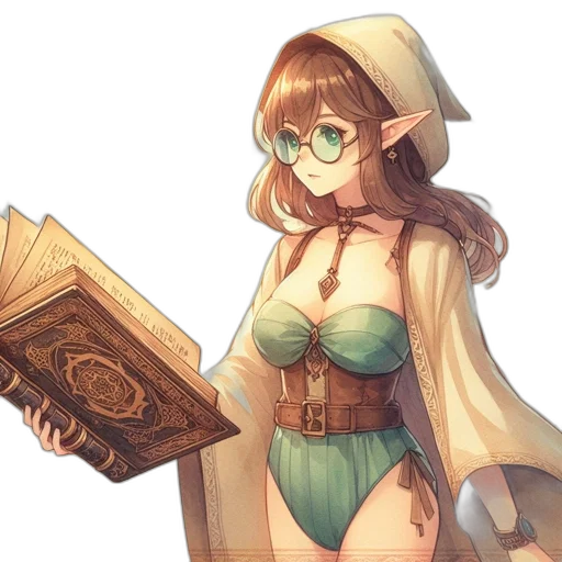 dress, weapon, staff, sword transparent PNG cut-out