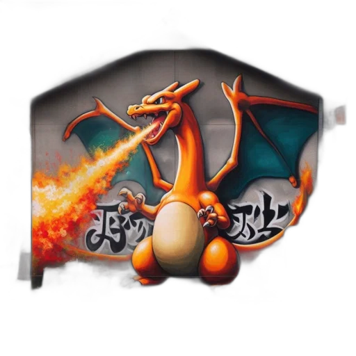 dragon, concept art, fantasy art, 3d render transparent PNG cut-out