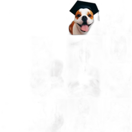 staff, animal, hat, photorealistic transparent PNG cut-out