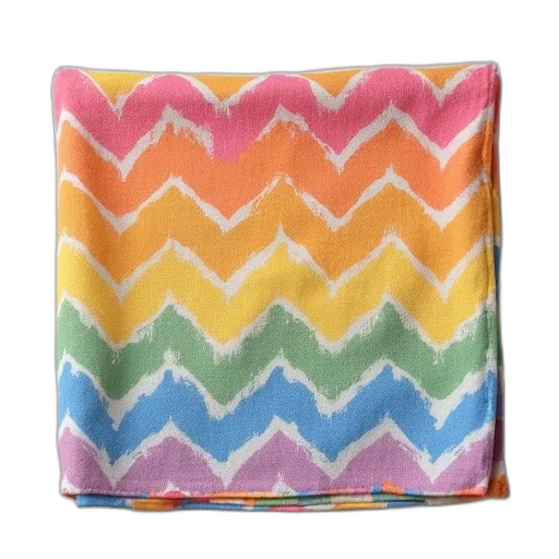 hat, pastel, colorful, chevron transparent PNG cut-out