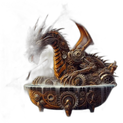 dragon, mask, weapon, crown transparent PNG cut-out