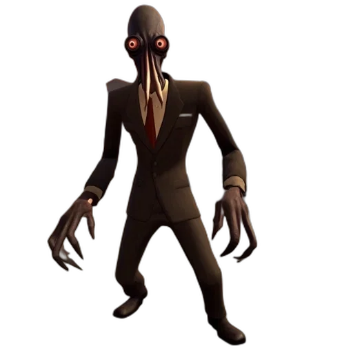 creature, robot, mask, staff transparent PNG cut-out