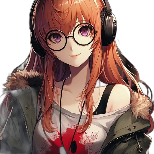 jacket, face, staff, weapon transparent PNG cut-out