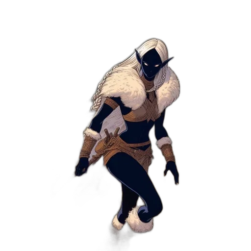 mask, jacket, weapon, staff transparent PNG cut-out