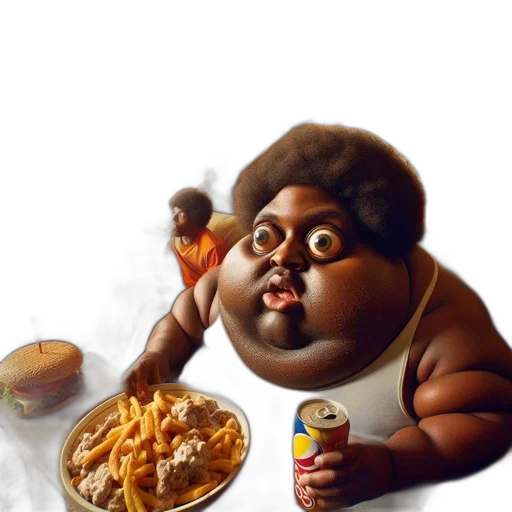 food, creature, concept art, photorealistic transparent PNG cut-out
