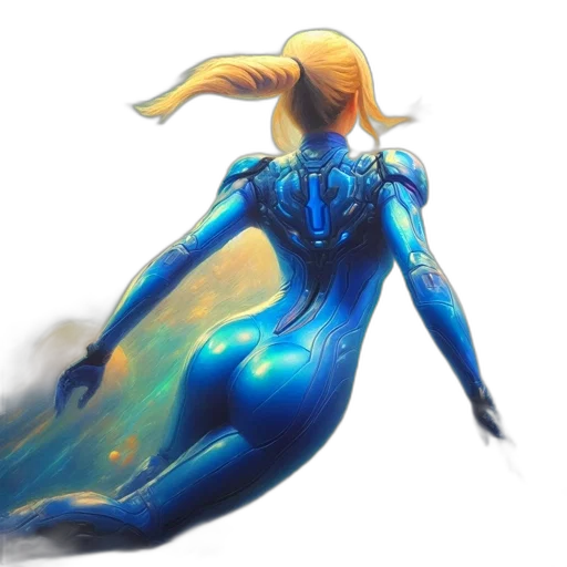 dress, hair, creature, concept art transparent PNG cut-out