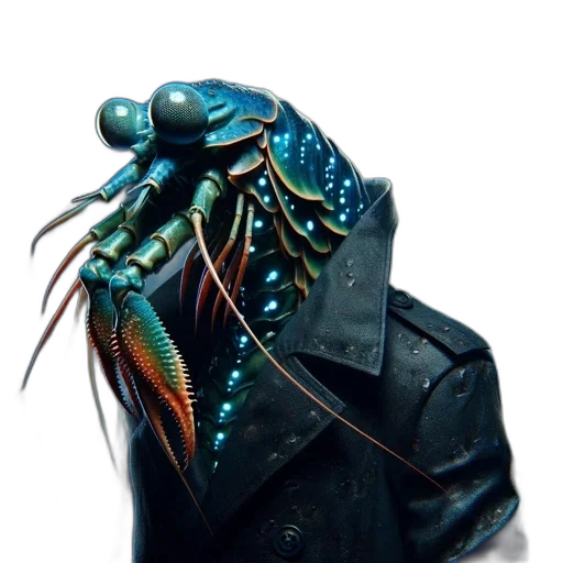 creature, jacket, robot, animal transparent PNG cut-out