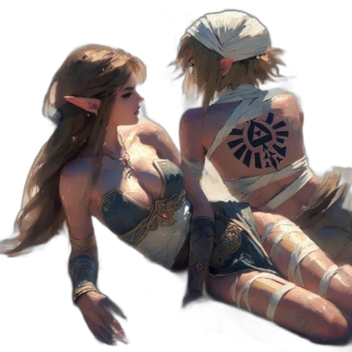 hat, dress, concept art, fantasy art transparent PNG cut-out