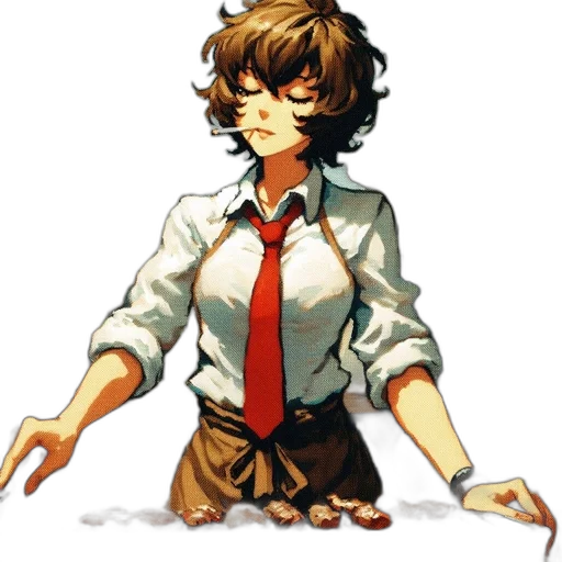 staff, dress, face, weapon transparent PNG cut-out