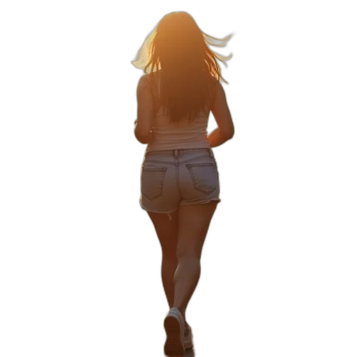 dress, jacket, hair, hat transparent PNG cut-out