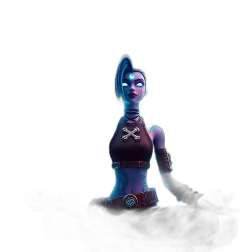 staff, robot, mask, creature transparent PNG cut-out