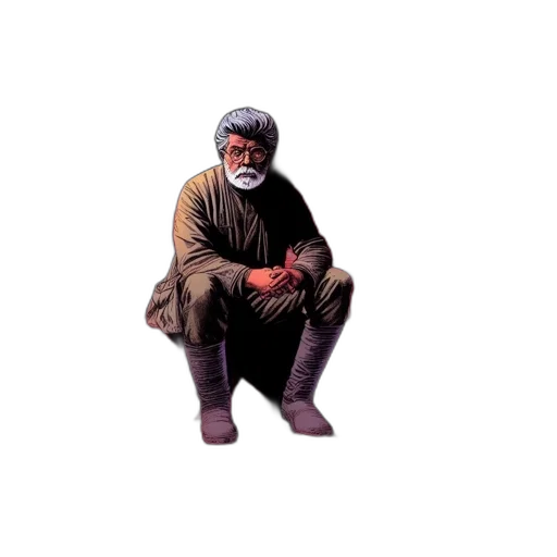 staff, face, animal, hat transparent PNG cut-out