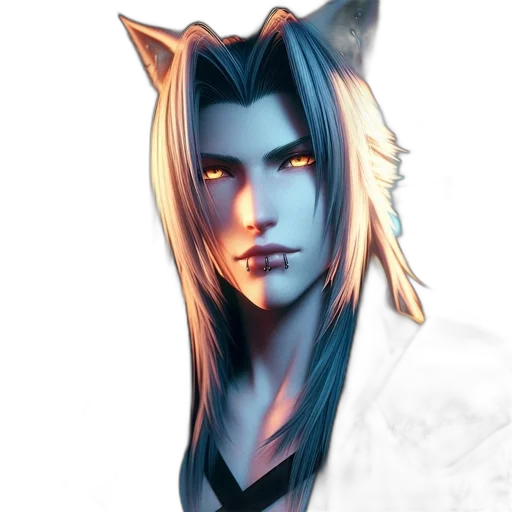 staff, mask, face, fantasy art transparent PNG cut-out
